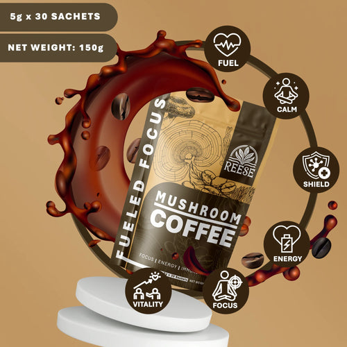 Focus Fuel: Organic Mushroom Coffee